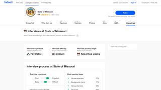 
                            9. State of Missouri Interview Questions & Process | Indeed.com