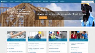 
                            2. State of Oregon: Oregon Construction Contractors Board - Home - Oregon Ccb Portal