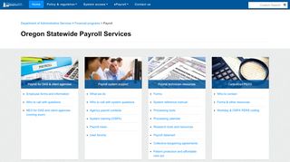 State of Oregon: Payroll - Oregon Statewide Payroll Services