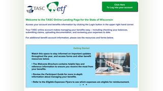 
                            1. State of Wisconsin - TASC - Etf Tasc Portal