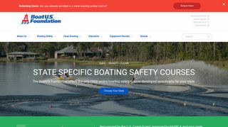 
                            3. State Specific Boating Safety Courses: BoatUS Foundation - Online Boating Safety Course Portal