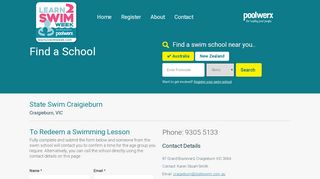 
                            5. State Swim Craigieburn | Learn2Swim Week - State Swim Craigieburn Portal