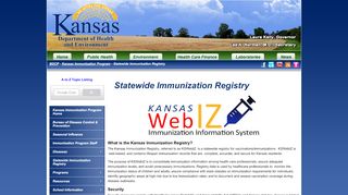
                            5. Statewide ... - Kansas Department of Health and Environment - Kansas Webiz Portal