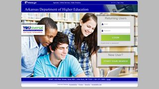 
                            3. Status Login - Arkansas Academic Challenge Portal