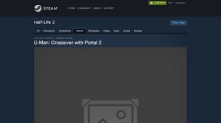 
                            4. Steam Community :: :: G-Man: Crossover with Portal 2 - Portal 2 Gman