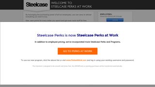 
                            8. Steelcase Perks at Work - Spark Steelcase Login