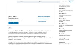 
                            3. Steve Black - Bendigo and Adelaide Bank - LinkedIn - Bendigo Bank Eroom Portal
