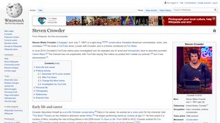 Steven Crowder - Wikipedia - Louder With Crowder Crtv Portal