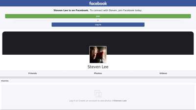 
                            7. Steven Lee Facebook
