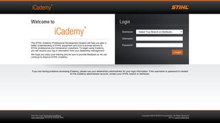 
                            1. STIHL® iCademy® - Stihl Icademy Portal