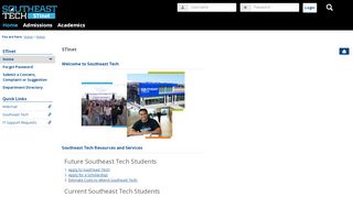 
                            1. STInet: Home - Southeast Tech Portal