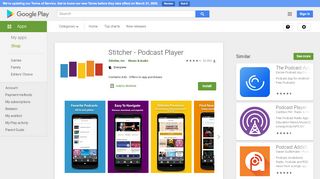 
                            6. Stitcher - Podcast Player - Apps on Google Play - Stitcher Portal