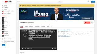 
                            4. Stock Market Mentor - YouTube - Stockmarketmentor Members Portal
