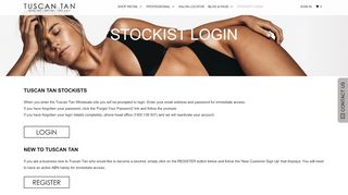 
                            8. STOCKIST LOGIN - Tuscan Tan - Stockist Portal