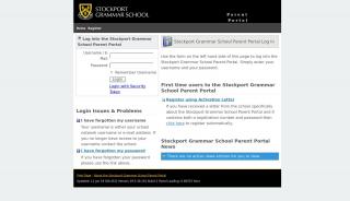 
                            2. Stockport Grammar School Parent Portal|Login - Sgs Parent Portal