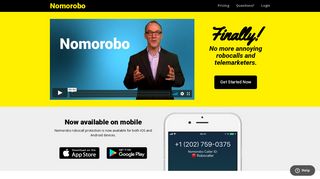 Stop robocalls and telemarketers with Nomorobo