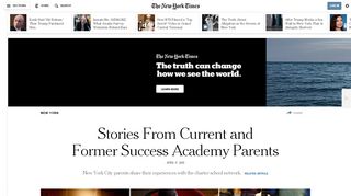 
                            7. Stories From Current and Former Success Academy Parents - The ... - Success Academy Parent Portal