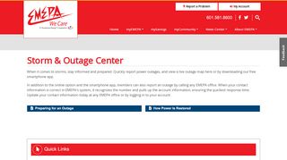 
Storm & Outage Center - East Mississippi Electric Power ...  
