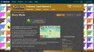 
                            5. Story Mode | Pokemon Tower Defense Two Wiki | Fandom - Pokemon Tower Defense 2 No Portal