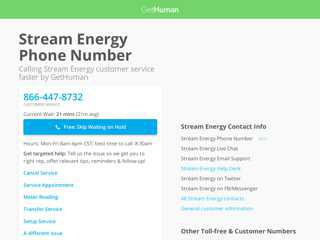 Stream Energy: Trying to activate suite rewards …
