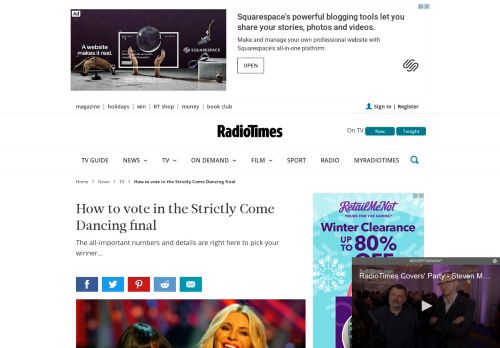
                            5. Strictly Come Dancing 2019 final voting numbers and website ... - Strictly Vote Portal