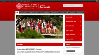 
Student Accounts - Illinois State  
