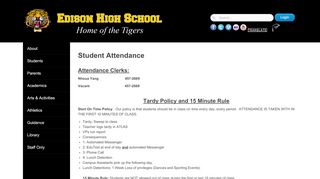 
                            3. Student Attendance - Fresno Unified School District - Edison Atlas Student Portal