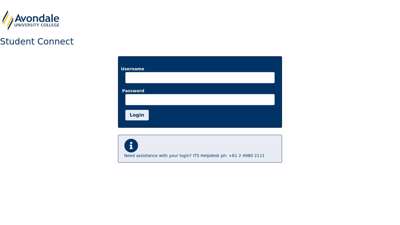 Student Connect Login - Avondale College