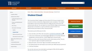 
                            4. Student Email - Manchester Community College - Manchester Community College Student Portal