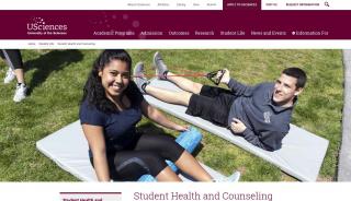 
                            3. Student Health and Counseling | University of the Sciences ... - Usciences Health Portal