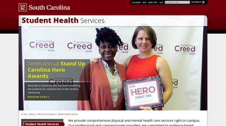 
                            8. Student Health Services - University of South Carolina - My Uo Health Student Portal