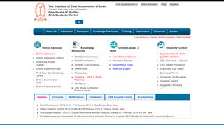 
                            1. Student Home - ICMAI.in - Icwai Student Portal