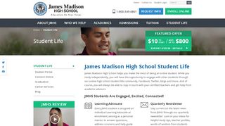 Student Life at JMHS - James Madison High School