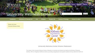 
                            7. Student Life • University Wellness Center • General FAQ ... - Sewanee - Sewanee Wellness Center Patient Portal