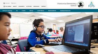 
                            8. Student Links - Franconia Elementary School - Fairfax County ... - Dreambox Student Portal Fcps