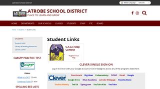 
                            7. Student Links - Latrobe School District - Jackman School Loop Portal