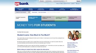 
                            1. Student Loans | Student Banking | U.S. Bank - Us Bank Student Loan Portal