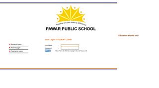 
                            2. Student Login - Pawar Public School - Pawar Public School Student Login