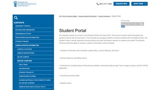 
                            5. Student Portal - American InterContinental University Catalog - My Atlanta Aiuniv Edu Student Portal