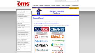 
                            3. Student Portal - CMS School Web SitesCurrently selected - Charlotte ... - Charlotte Law Campus Portal