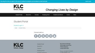 
                            1. Student Portal | KLC - KLC School of Design - Klc Portal