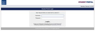 Student Portal Login - Bcm Self Service Portal