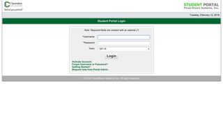 
                            1. Student Portal Login - Clarendon College Student Portal