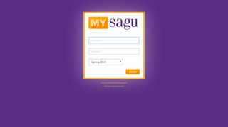 
                            2. Student Portal Login - Sagu Student Portal