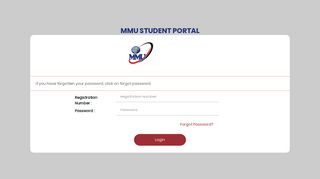 
                            3. Student Portal - Mmu Student Portal