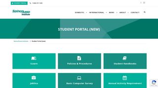 
                            2. Student Portal (new) - Sarina Russo Institute - Sarina Russo Student Portal