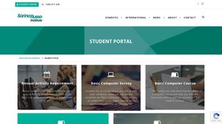 
                            1. Student Portal - Sarina Russo Institute - Sarina Russo Student Portal