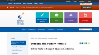 
Student Portal - Seattle Public Schools
