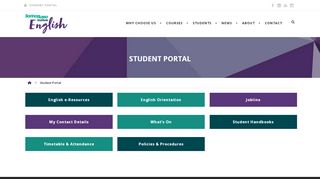 
                            5. Student Portal | SRI English - Sarina Russo Student Portal
