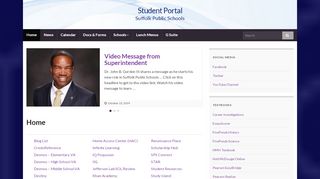 
Student Portal – Suffolk Public Schools  
